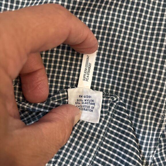 Polo Ralph Lauren Mens Button Shirt Performance Nylon Large Long Sleeve - Picture 8 of 8